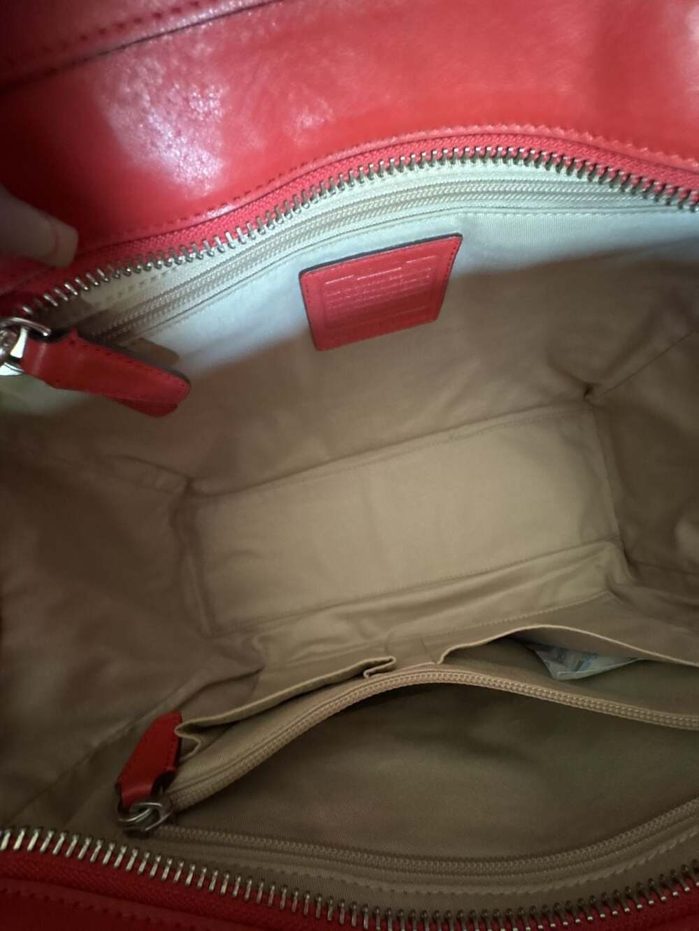 COACH Legacy Candace Carryall, 24201, Carnelian - Picture 2 of 4